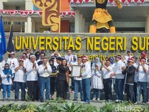 Unesa Cetak Rekor MURI Deklarasi Anti Narkoba-Perundungan Terbanyak
