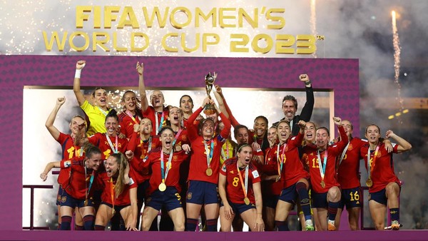 Selamat! Spanyol Juara Piala Dunia Wanita 2023