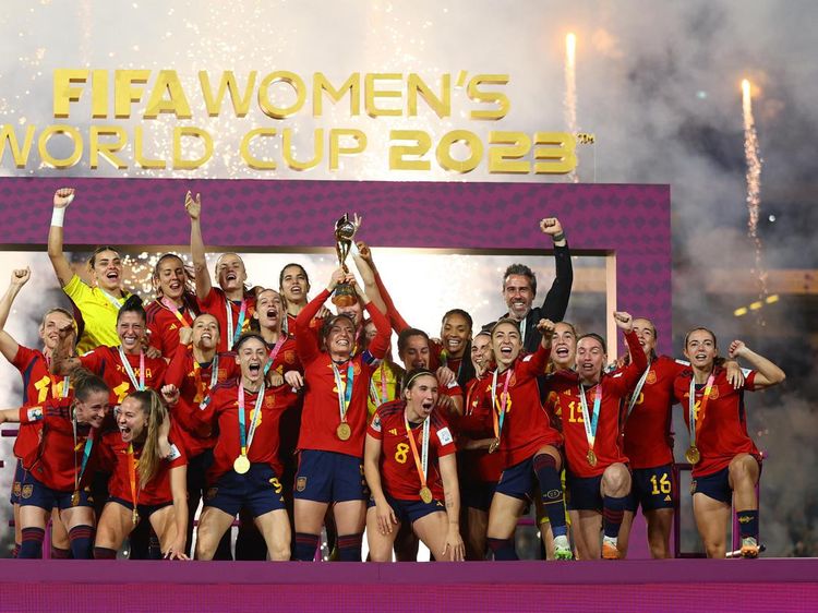 Selamat! Spanyol Juara Piala Dunia Wanita 2023