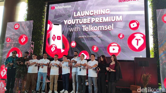Telkomsel merilis harga paket YouTube Premium harga Rp 49 ribu per bulan.