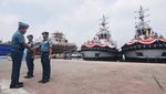 TNI AL Resmikan 2 Kapal Harbour Tug