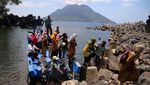 Proyek Dermaga Mangkrak di Pulau Hiri Bikin Keselamatan Penumpang Terancam