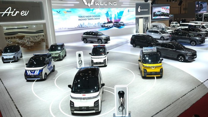 Wuling jual 1.771 unit mobil di GIIAS 2023