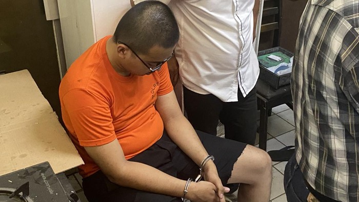 Altaf tersangka pembunuhan mahasiswa UI (Devi/detikcom)