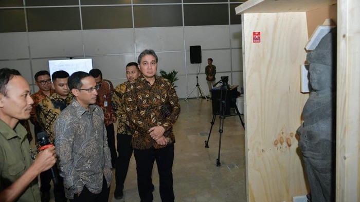 Arca Singasari kembali ke RI, hasil repatriasi dari Belanda di masa penjajahan.