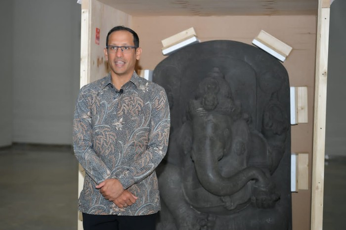 Arca Singasari kembali ke RI, hasil repatriasi dari Belanda di masa penjajahan. Arca Singasari kembali ke RI, hasil repatriasi dari Belanda di masa penjajahan.