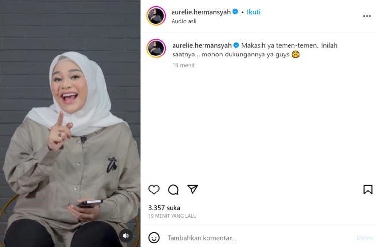 Aurel Hermansyah, (Dok Shopee)