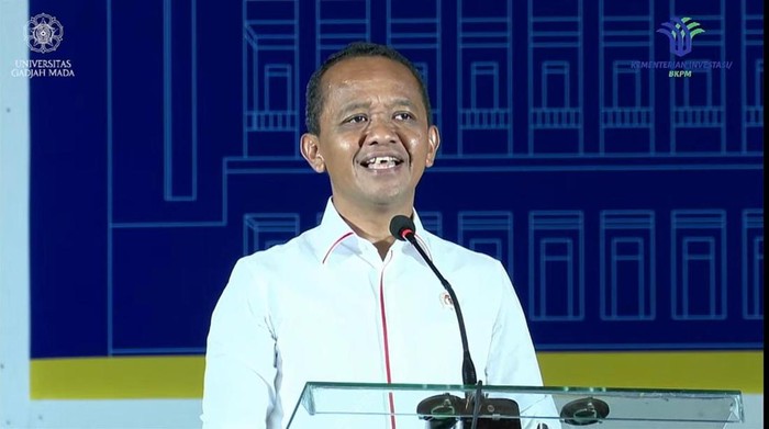 Menteri Investasi/Kepala BKPM Bahlil Lahadalia.