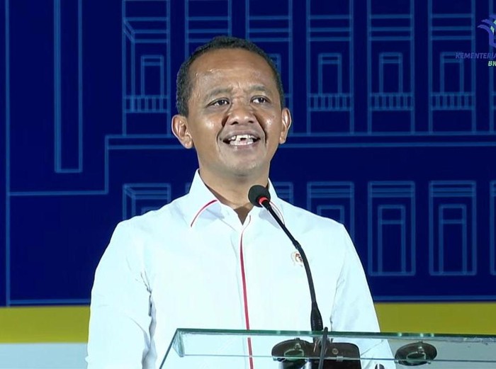 Menteri Investasi/Kepala BKPM Bahlil Lahadalia.