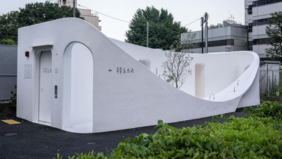 Desain Toilet Umum di Jepang Nggak Biasa, Jadi Bikin Betah