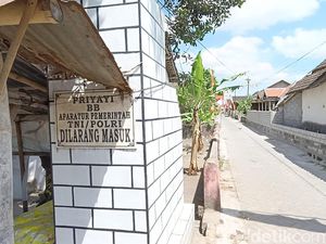 Dusun di Kediri: Aparat Pemerintah, Polri, dan TNI Dilarang Masuk