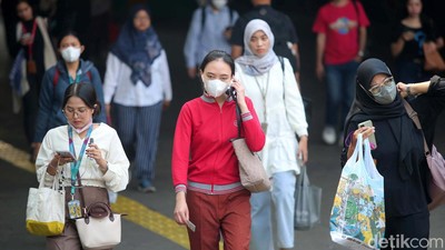 Gegara Polusi Udara, Wajib Masker Diusulkan di Jakarta