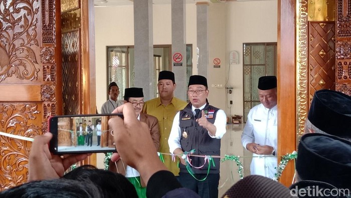 Gubernur Jabar Ridwan Kamil di Indramayu.