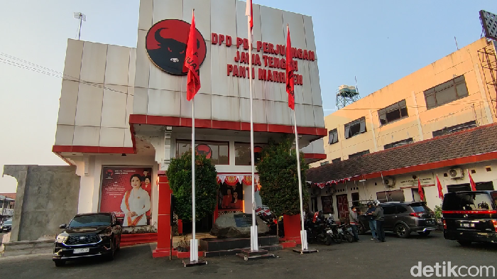Kantor DPD PDIP Jateng, Kota Semarang, Selasa (22/8/2023).