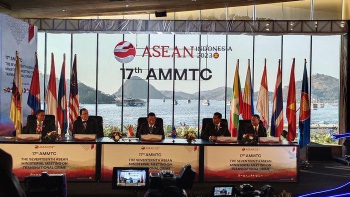 Kapolri tutup AMMTC di Labuan Bajo (Jabbar/detikcom)