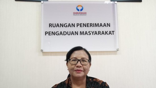 Kepala Perwakilan Ombudsman Provinsi Bali Ni Nyoman Sri di kantornya, Selasa (22/8/2023).