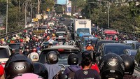 Sumber emisi transportasi masih menjadi sektor terbesar penyumbang buruknya kualitas udara di Jakarta. (Sarah Hasrial/detikcom)