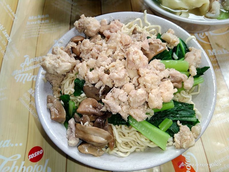 Mie Ayam Jamur yang enak di Jakarta