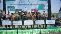 Kegiatan ini merupakan bagian dari rangkaian program fasilitasi adopsi teknologi digital pertanian tahun 2023 yang merupakan inisiatif dari Kementerian Kominfo dan dihadiri oleh seratus petani yang tergabung dalam 15 kelompok petani di Kab. Nganjuk. Dan dikemas dalam bentuk talkshow bertema implementasi solusi teknologi digital yang dapat membantu petani dalam aktivitas budidaya.