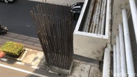Rata-rata paling rendah tinggi tiang ini hanya sekitaran 3 meter dengan yang tertinggi kurang lebih sekitar 7 meter.  