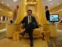 Pesawat mewah Pangeran Arab