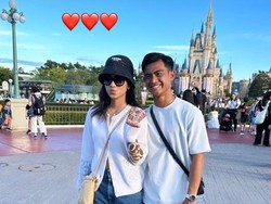 Potret Pratama Arhan dan Azizah Setelah Nikah, Main ke Disneyland Bareng Fuji