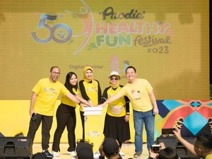 Puncak Prodia Healthy Fun Festival 2023 Gaungkan Gaya Hidup Sehat
