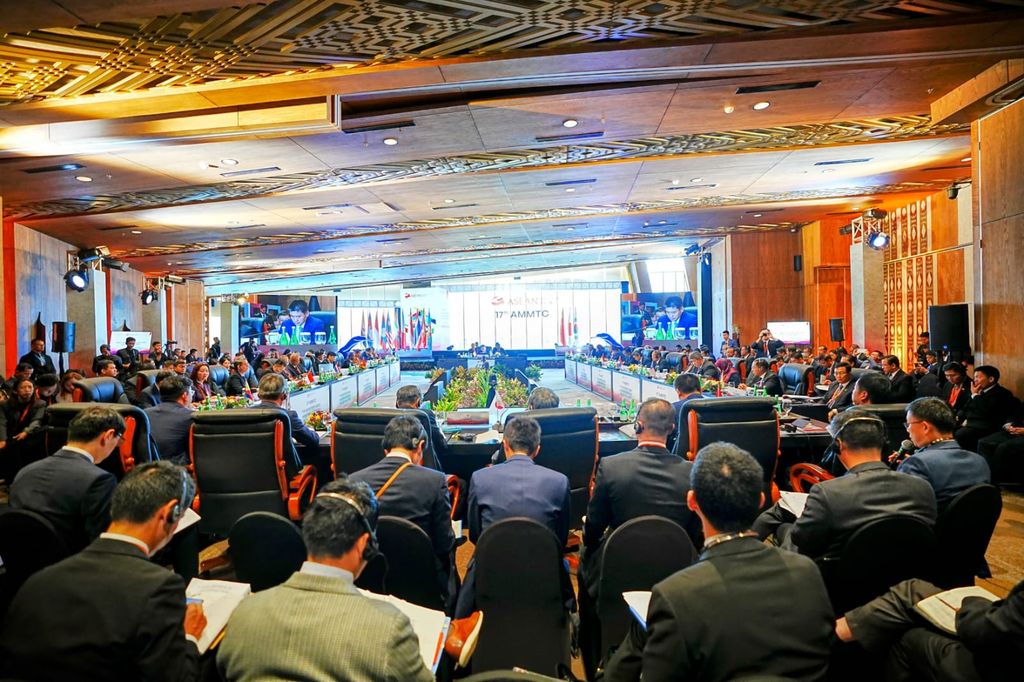 Rapat Konsultasi ASEAN Ministerial Meeting On Transnational Crime (AMMTC) + 3 ke-13