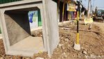 Trotoar di Jalan HOS Cokroaminoto Kota Tangerang Direvitalisasi