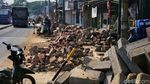 Trotoar di Jalan HOS Cokroaminoto Kota Tangerang Direvitalisasi