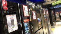 Banyak diskon bertebaran menanti para pengunjung seharian penuh. Salah satunya ialah diskon untuk produk kulkas dua pintu. Kulkas Side by Side 4D 472L menjadi hanya Rp 8,79 jutaan, dari harga normal Rp 12,049 jutaan khusus di Jawa, Bali, dan Lampung. Sementara di luar wilayah tersebut, harganya jadi cuma Rp 9,23 jutaan, dari harga normal Rp 12,64 jutaan. Hematnya hingga Rp 3 jutaan!  