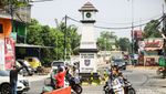 Tugu Gong Si Bolong Depok Kini Tak Halangi Perempatan Jalan