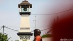 Tugu Gong Si Bolong Depok Kini Tak Halangi Perempatan Jalan