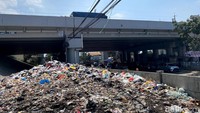 Selain merusak pemandangan sampah ini juga menimbulkan bau tak sedap. (Foto: Wisma Putra/detikJabar).