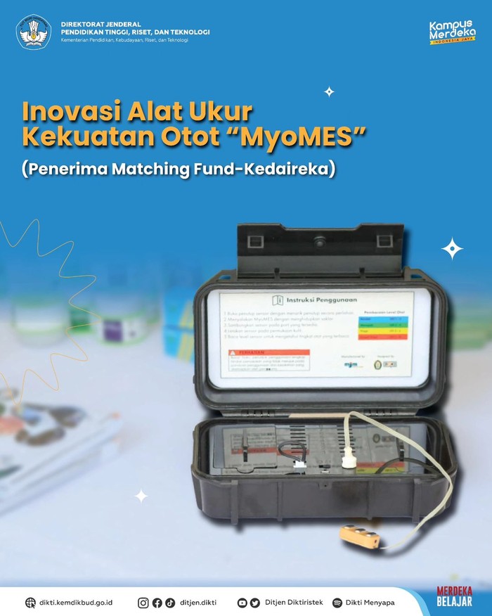 Universitas Diponegoro (Undip) menciptakan alat inovatif bertajuk MyoMES
