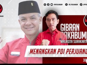 Video Ajak Pilih Ganjar di TikTok PDIP Hilang, Ini Respons Gibran