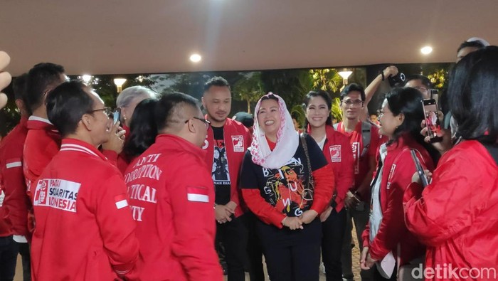 Yenny Wahid hadiri Kopdarnas PSI.