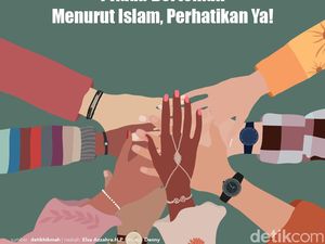 Infografis: 7 Adab Berteman Menurut Islam, Perhatikan Ya!