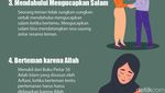 Infografis: 7 Adab Berteman Menurut Islam, Perhatikan Ya!