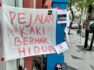 Kopeka, Komunitas yang Tak Henti Perjuangkan Hak Pejalan Kaki di Surabaya