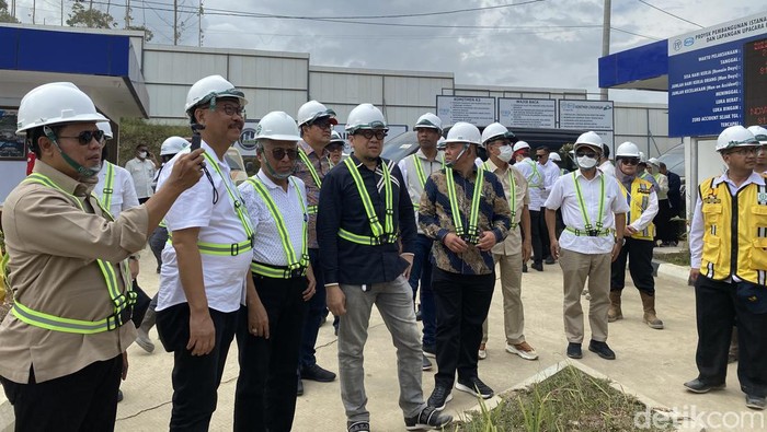 Anggota Komisi II DPR RI melakukan kunjungan kerja di IKN Nusantara.