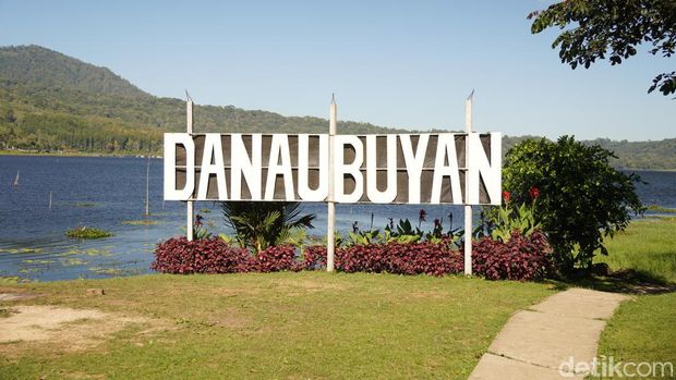 Danau Buyan, di Bedugul, Bali