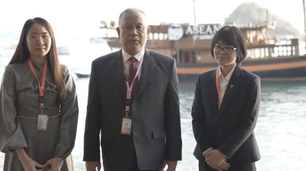 Deputy Commissioner of Thailand Immigration Bureau (DGICM Chair), Pol. Maj. Gen. Choochat Thareechat