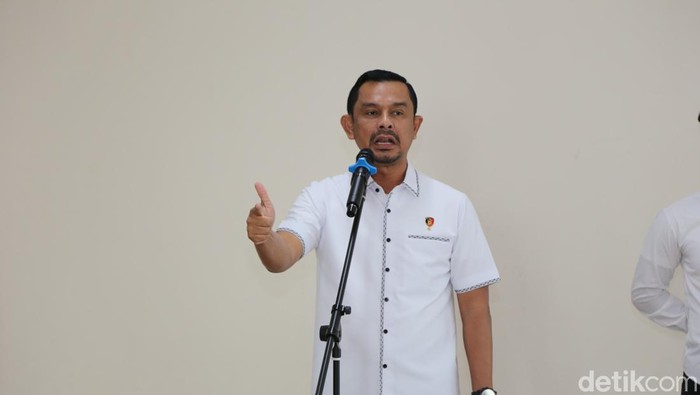 Direktur Tindak Pidana Narkoba Bareskrim Polri Brigjen Mukti Juharsa
