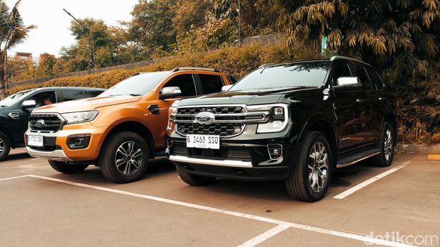 Ford Ranger dan Everest generasi baru.