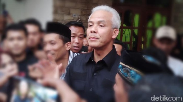 Ganjar Pranowo di Purworejo, Rabu (23/8/2023).