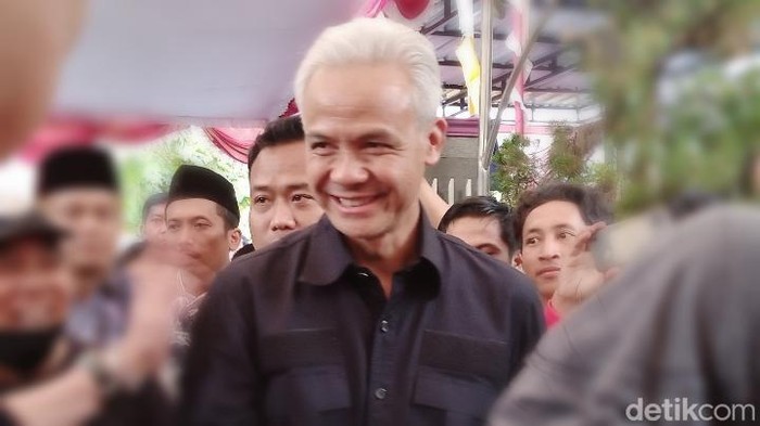 Ganjar Pranowo di Purworejo, Rabu (23/8/2023).