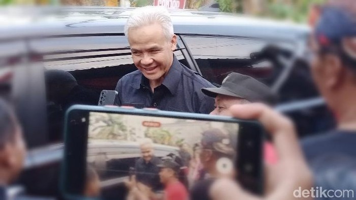 Ganjar Pranowo di Purworejo, Rabu (23/8/2023).