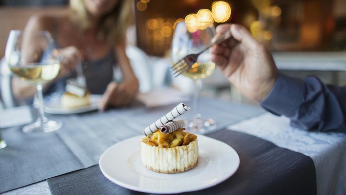 Ilustrasi fine dining