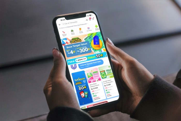 Ilustrasi Inisiatif Hyperlocal Tokopedia